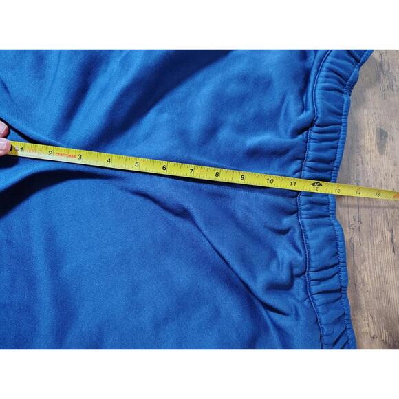 Adidas Navy Blue Red Stripe Spain Flag Sweat Pants zipper ankle Mens XL - Picture 6 of 9